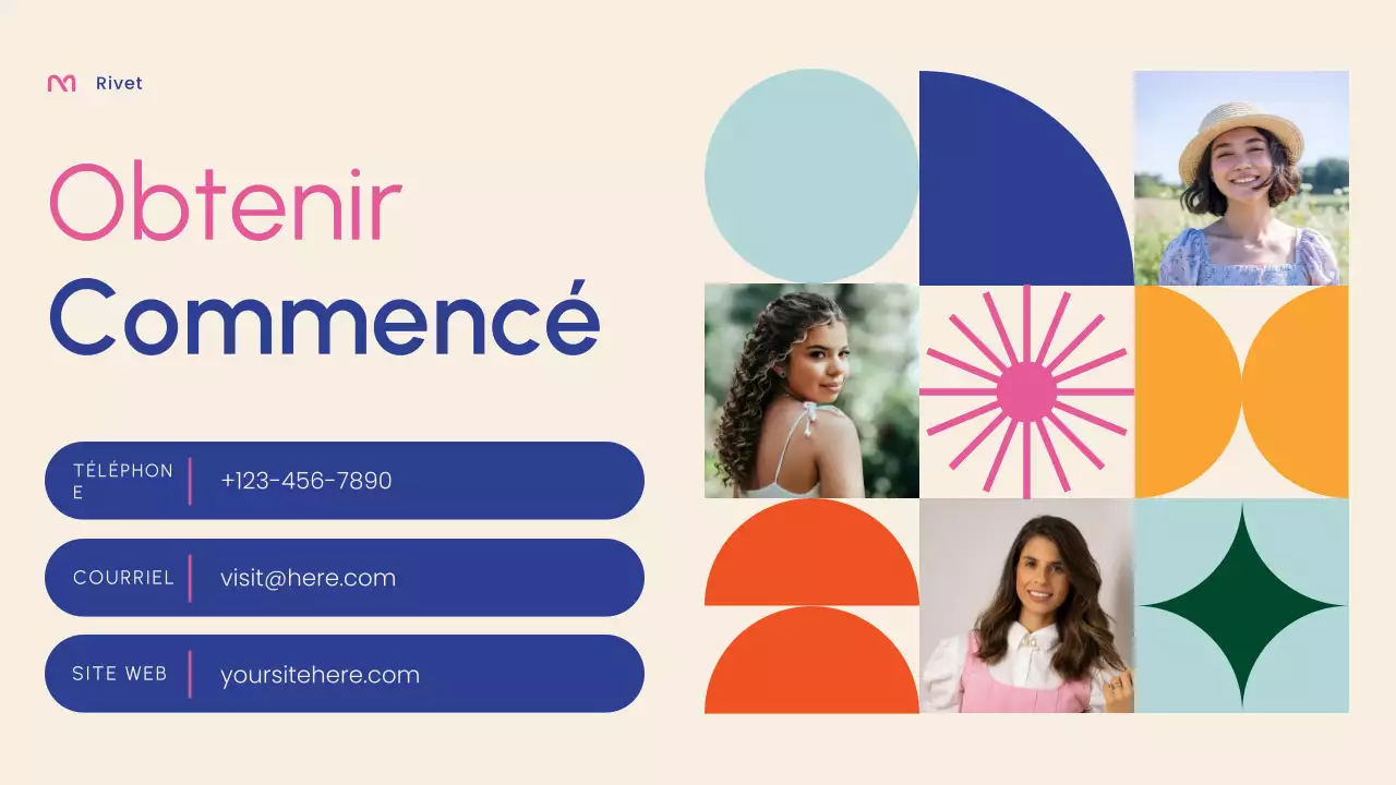 Présentation de promotion de la santé et du rétablissement moderne beige