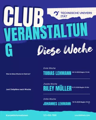 Instagram-Beitrag zur Ankündigungsveranstaltung der Pink Retro University