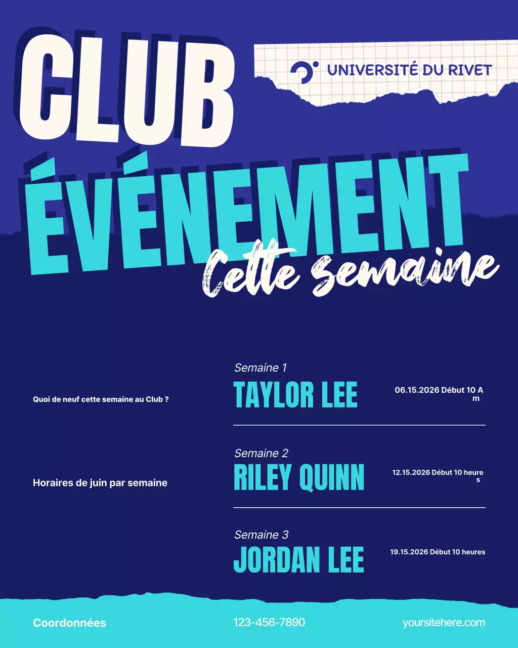 Publication Instagram de l'annonce de l'université Pink Retro