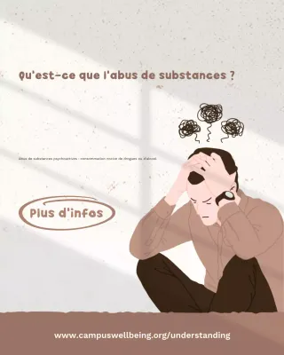 Guide beige moderne sur la toxicomanie et les médias sociaux