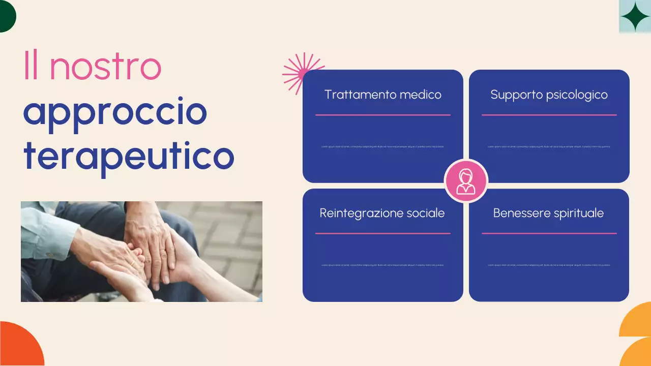 Presentazione sulla promozione della salute e del recupero moderno Beige