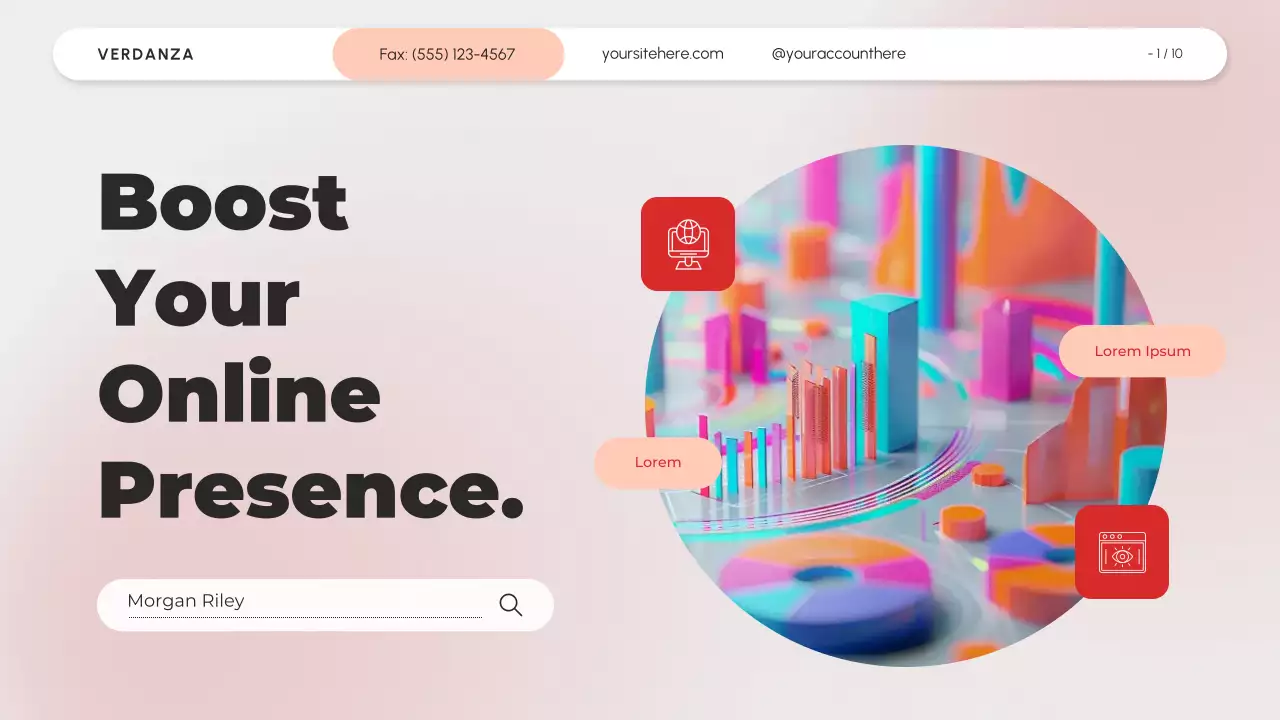 Red Modern Digital Marketing Pitch Presentation