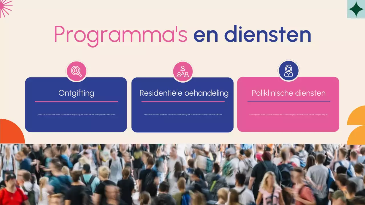 Beige Moderne Gezondheids- en Herstelbevorderingspresentatie