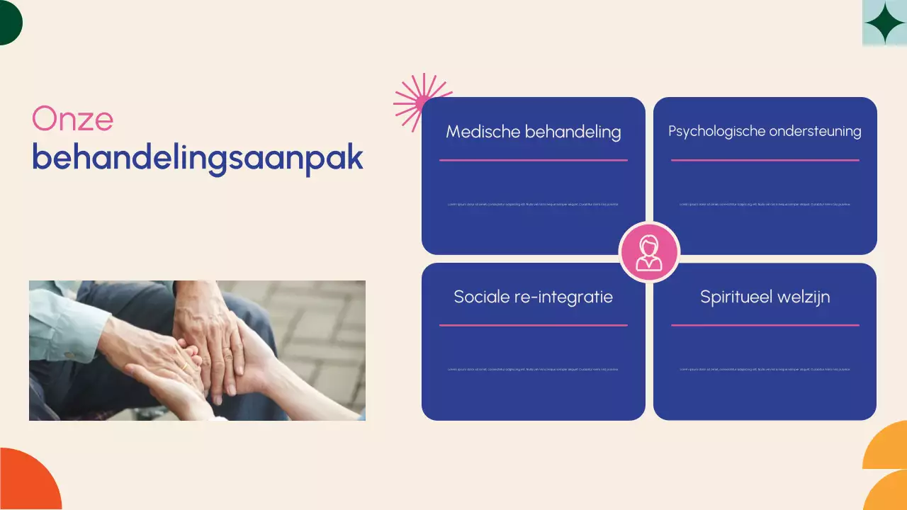 Beige Moderne Gezondheids- en Herstelbevorderingspresentatie