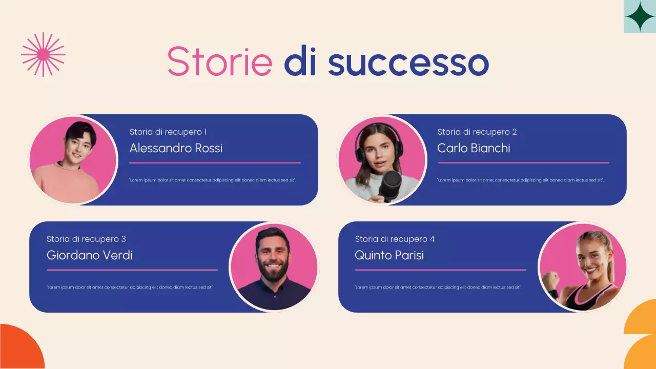 Presentazione sulla promozione della salute e del recupero moderno Beige