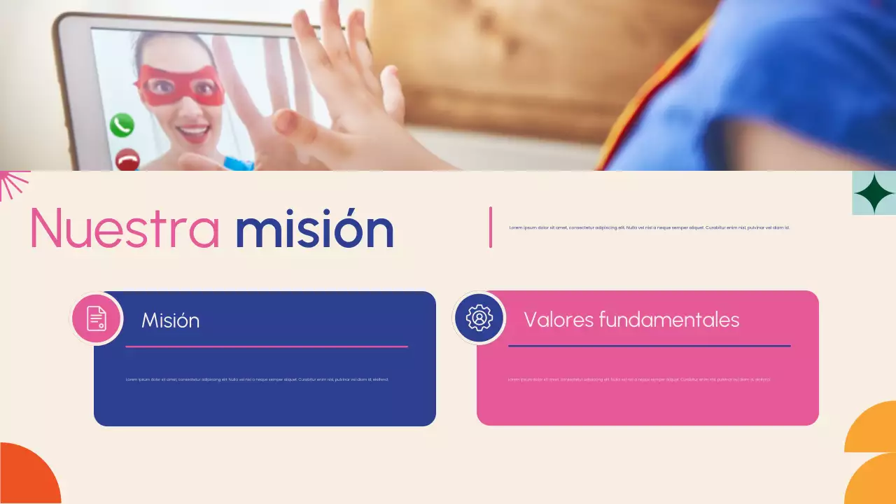 Presentación de promoción de salud y recuperación moderna en beige