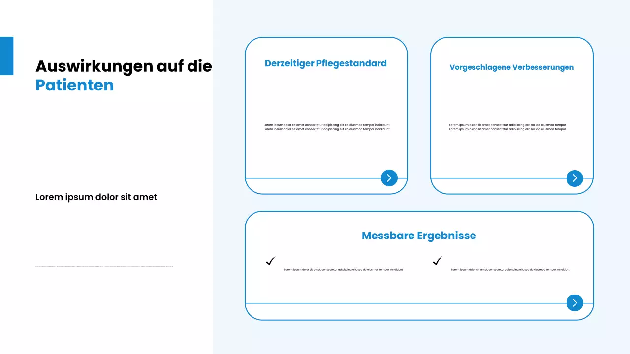 Präsentation zu modernen Trends im Gesundheitswesen