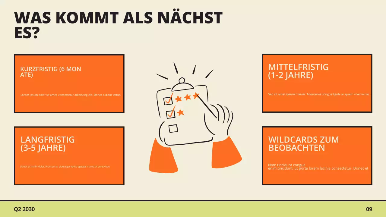 Präsentation des Markttrendberichts