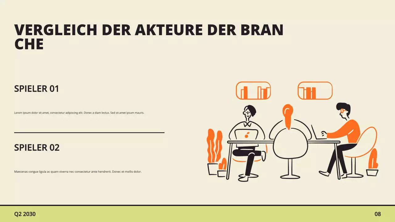 Präsentation des Markttrendberichts