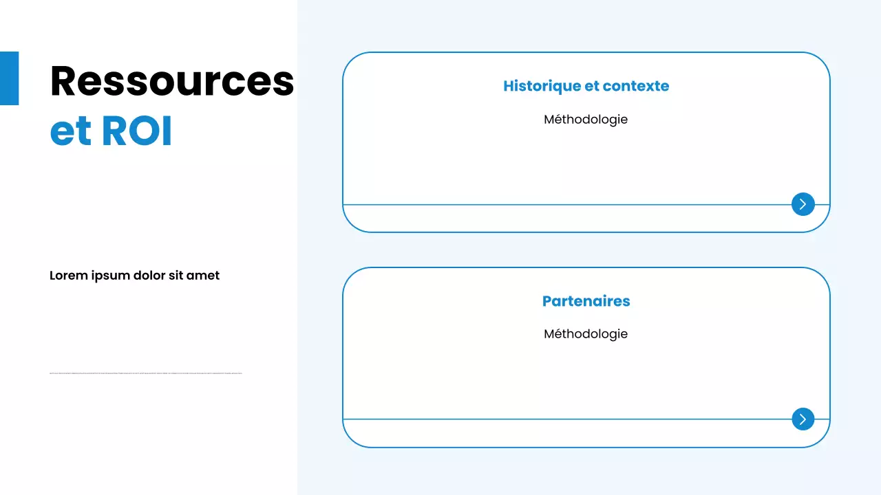 Présentation des tendances des soins de santé modernes en bleu