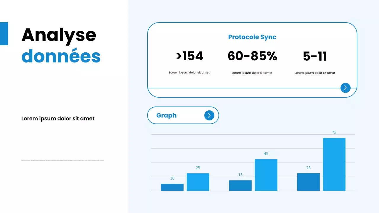 Présentation des tendances des soins de santé modernes en bleu