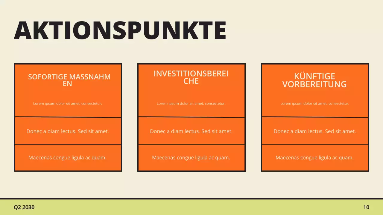 Präsentation des Markttrendberichts