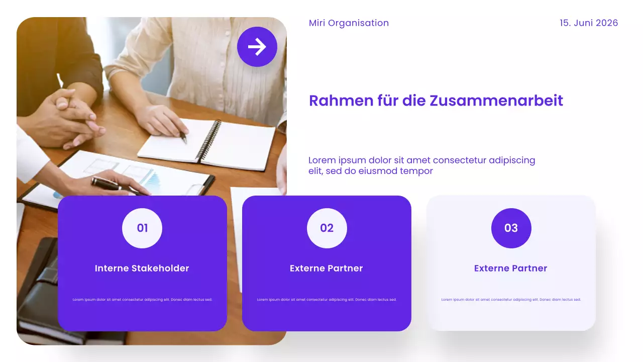 Lila Moderne Gesundheitspflege Präsentation