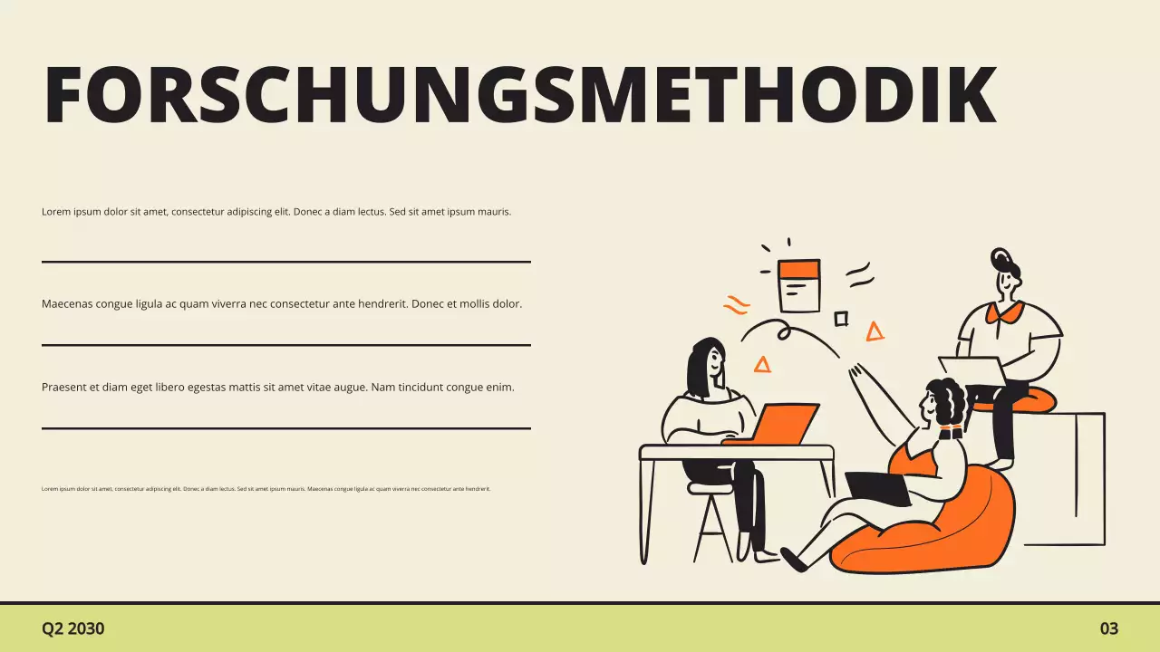 Präsentation des Markttrendberichts