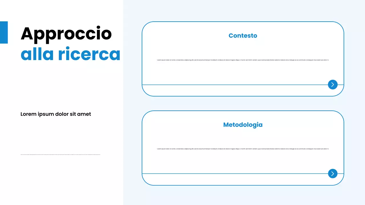 Presentazione delle tendenze sanitarie moderne blu