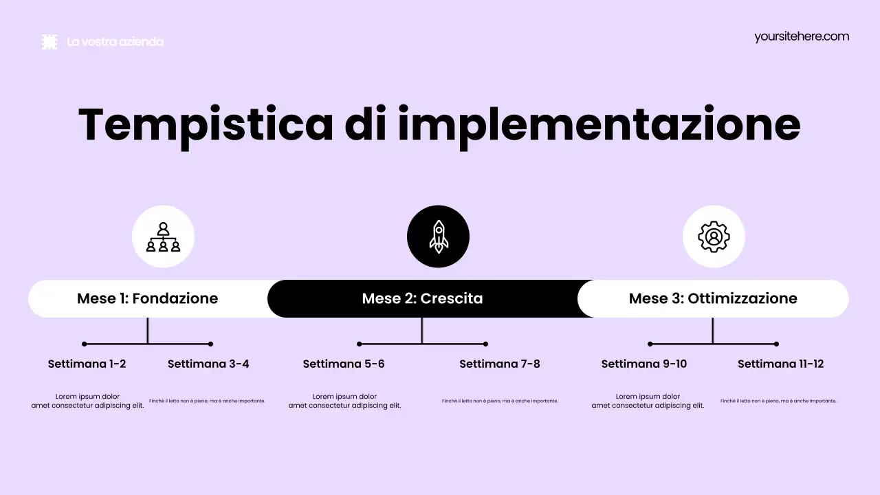 Presentazione promozionale del marketing moderno nero