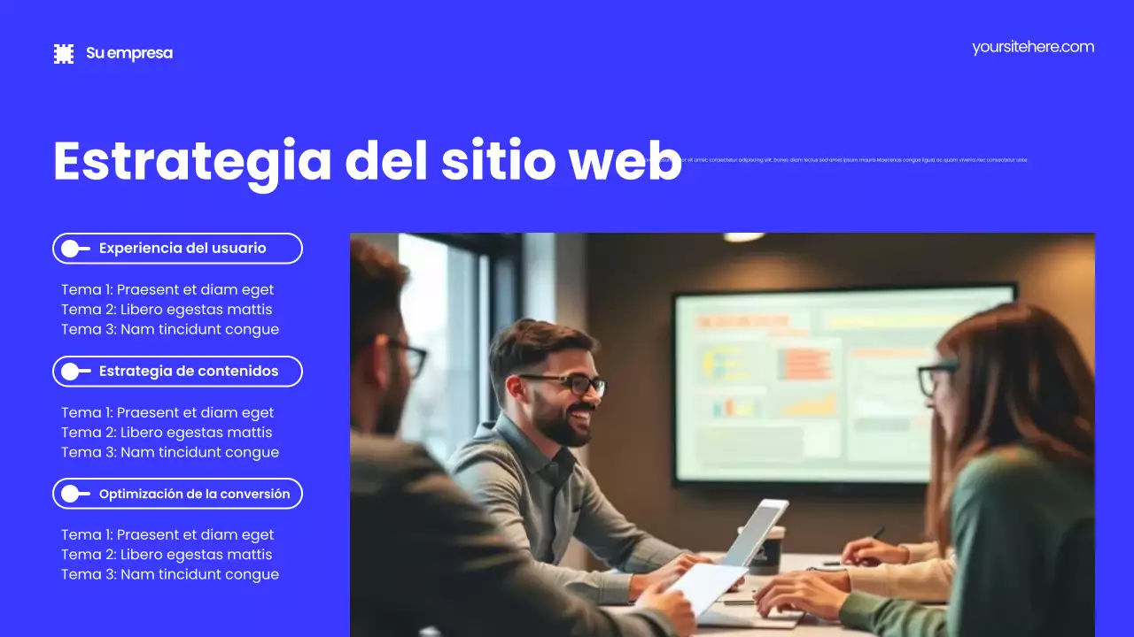 Presentación de promoción de marketing moderno negro