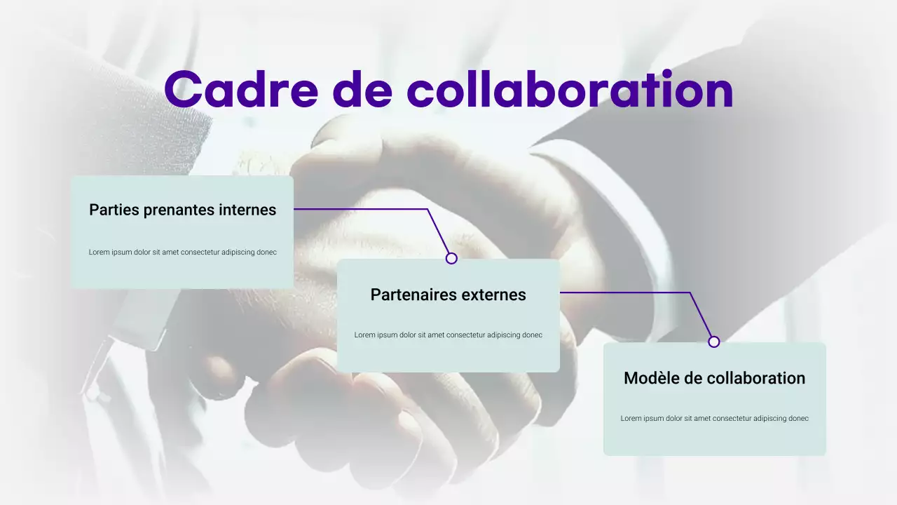 présentation de soins de santé modernes à la menthe