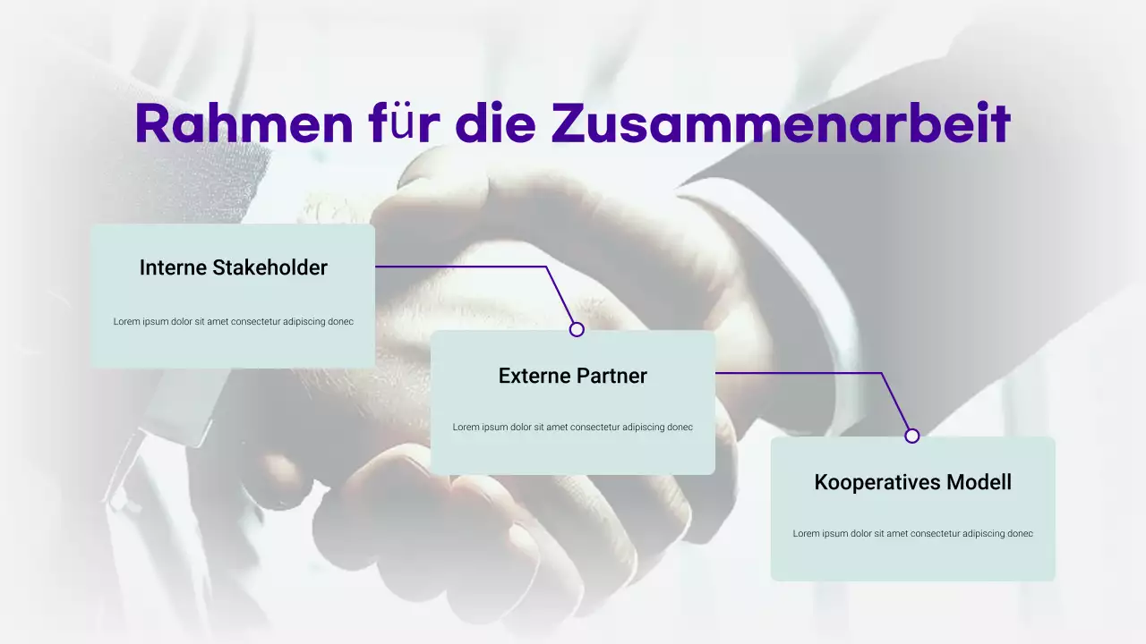 Mint moderne Gesundheitspräsentation