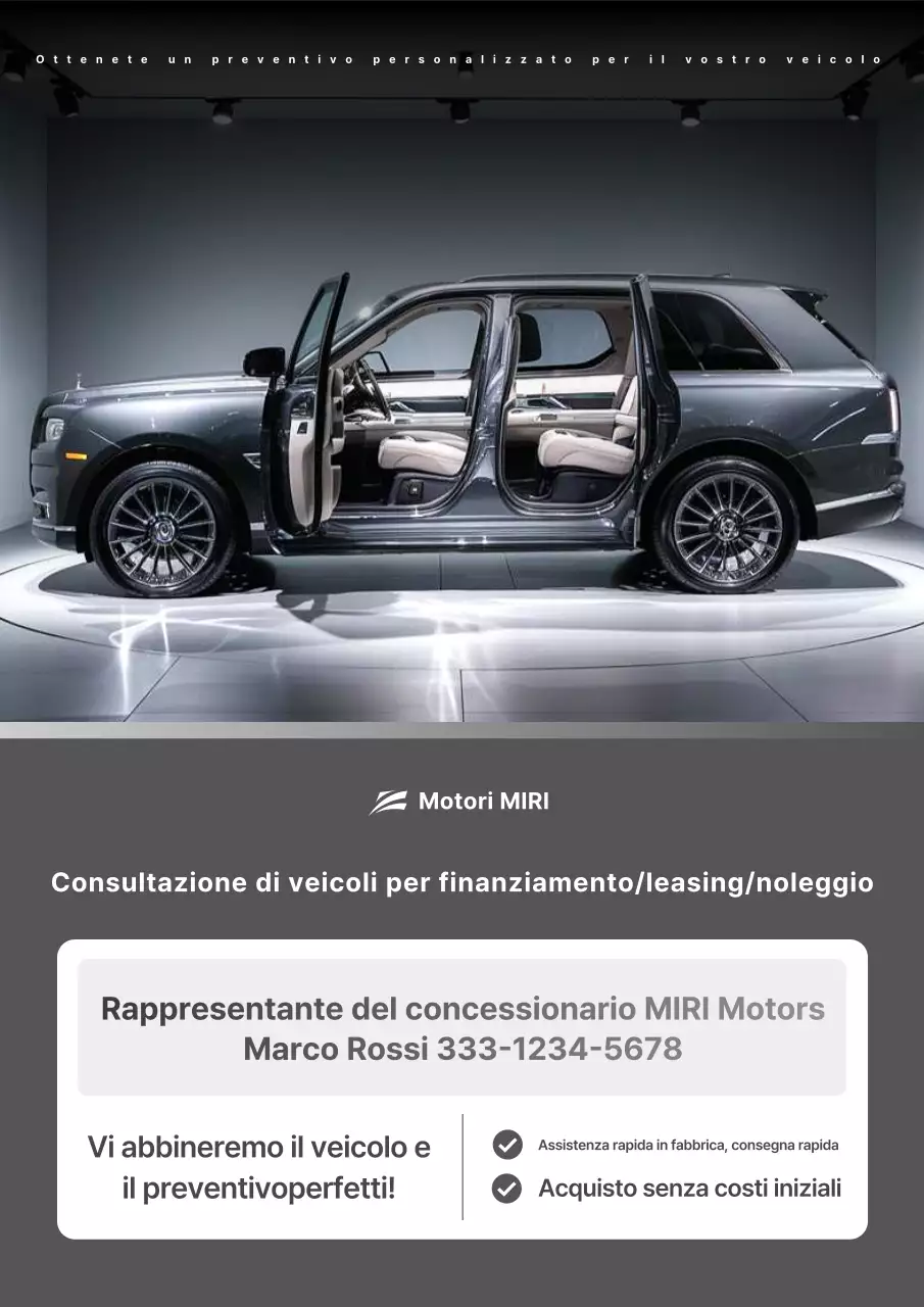 Guida alla consultazione dell'auto moderna grigia