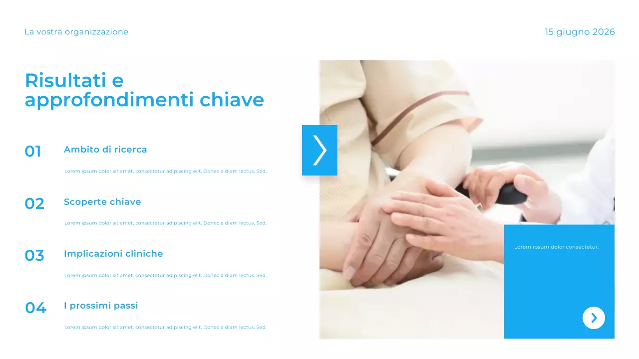 Presentazione di Blue Modern Healthcare