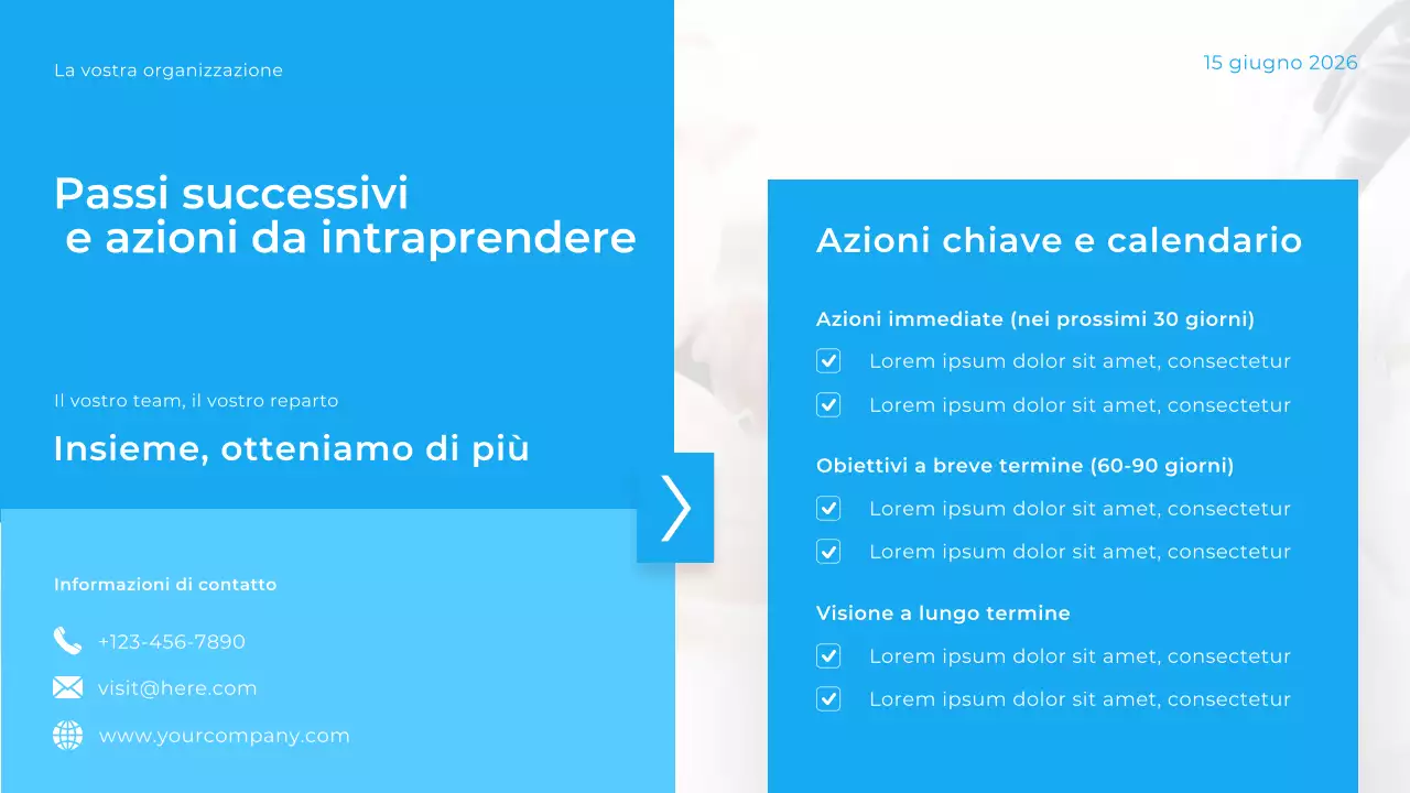 Presentazione di Blue Modern Healthcare