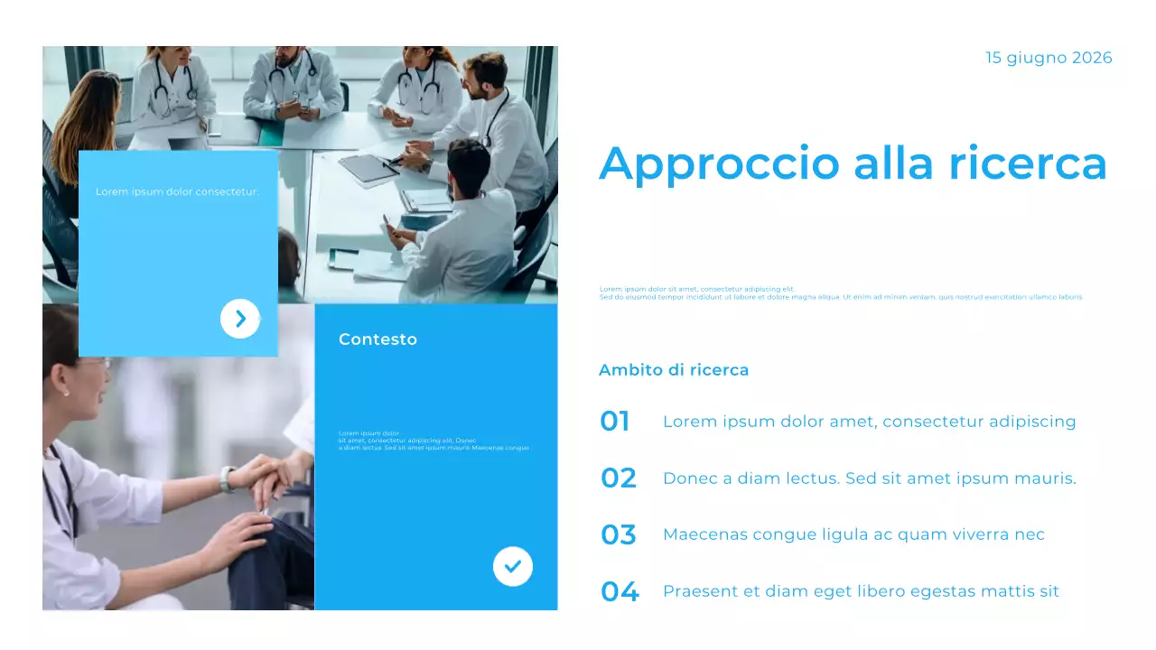 Presentazione di Blue Modern Healthcare