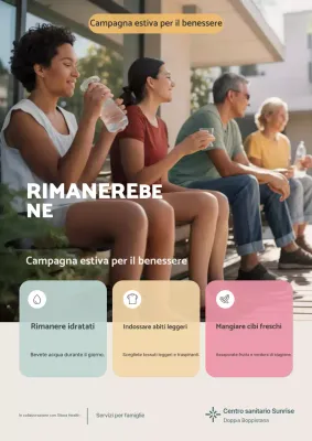 Annuncio Beige Modern Wellness Ospedale Medico