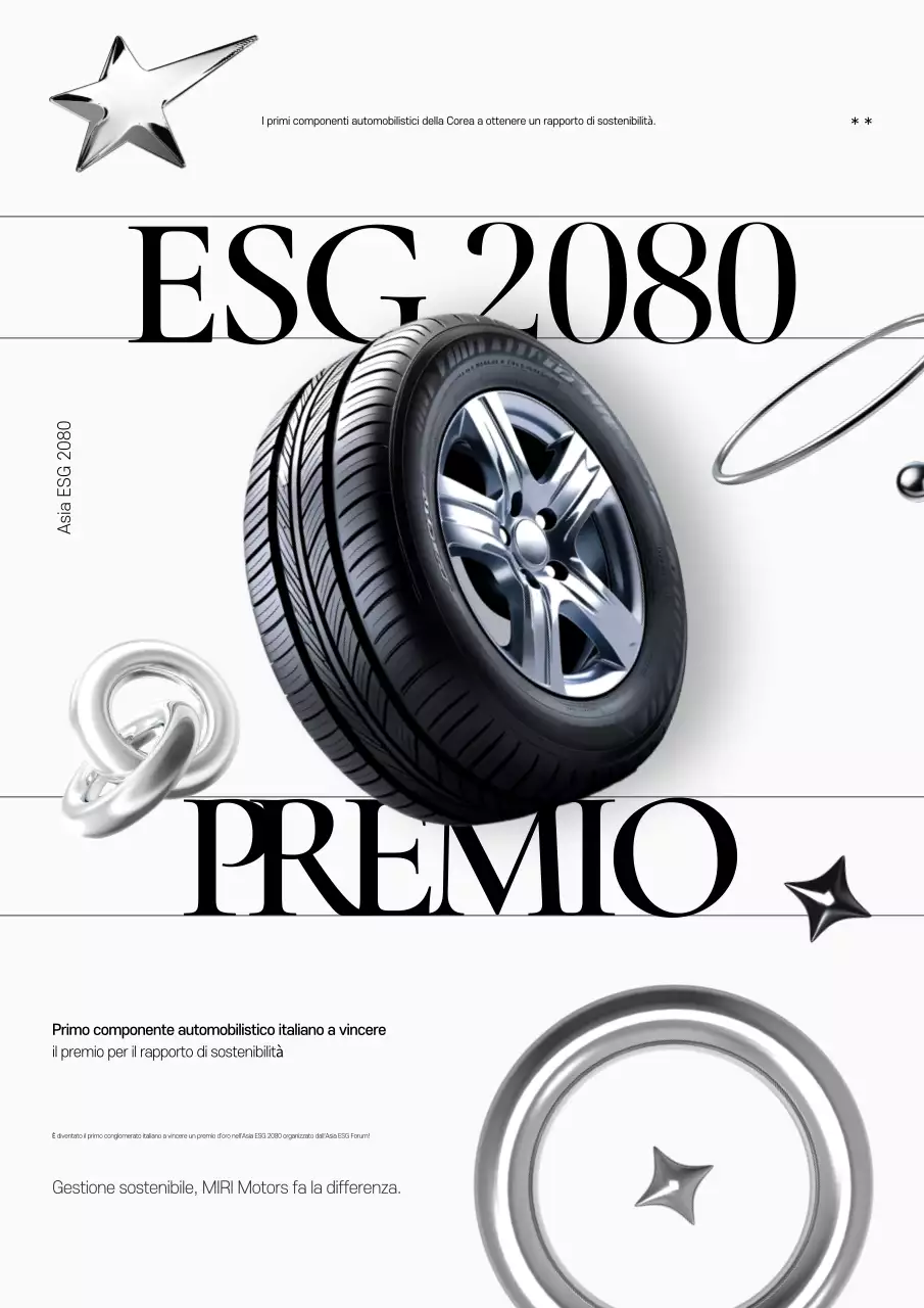 Promozione del rapporto sulla sostenibilità di Black Modern