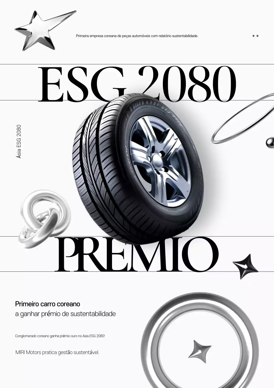 Promoção do Relatório de Sustentabilidade Black Modern