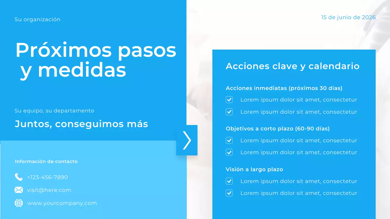 Presentación de Blue Modern Healthcare