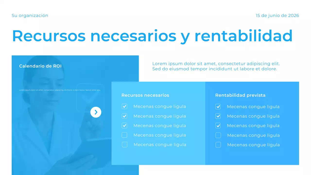 Presentación de Blue Modern Healthcare