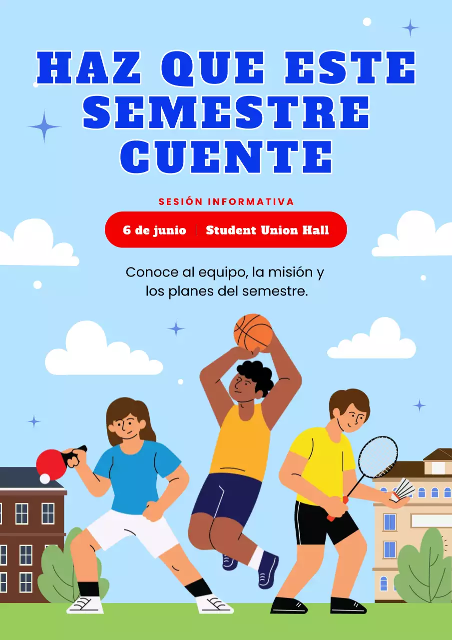 Afiche de reclutamiento del Club Universitario