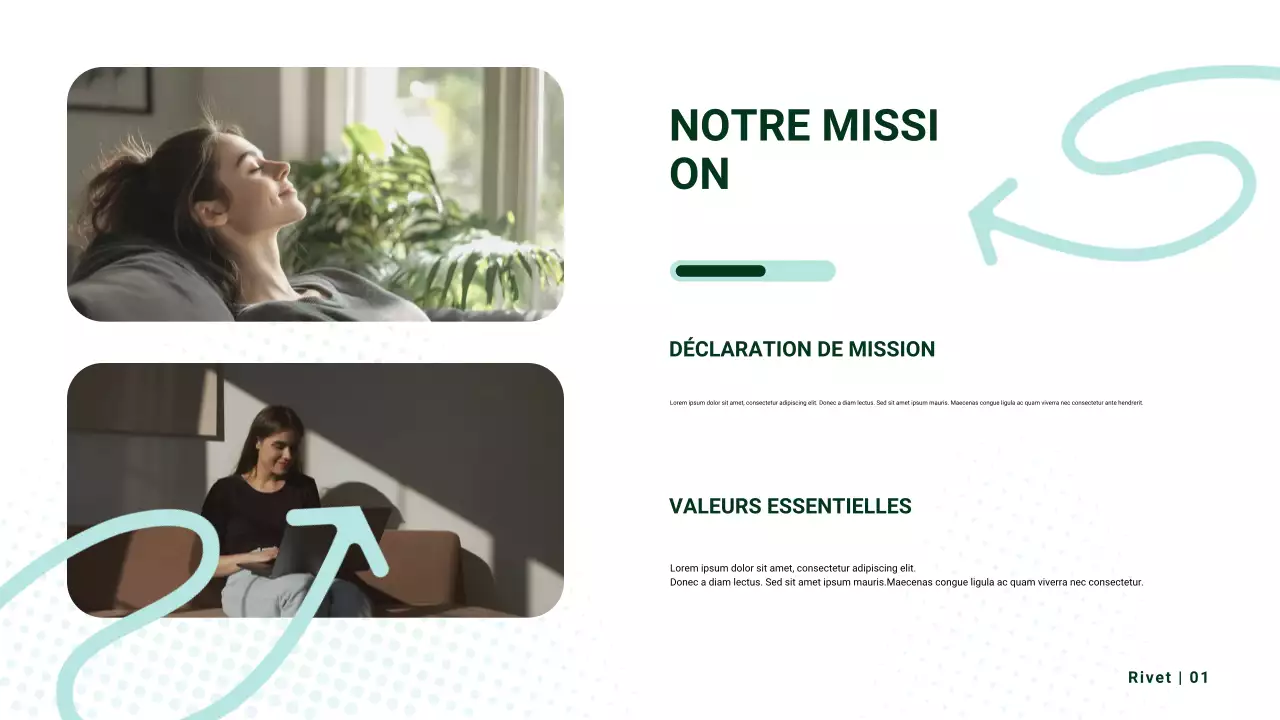 Présentation promotionnelle des soins de santé modernes beiges