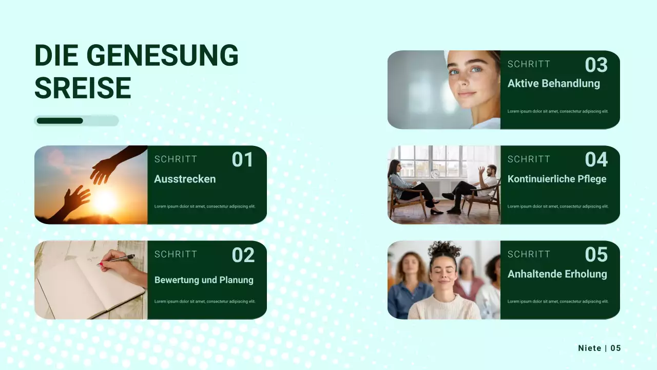 Beige Moderne Gesundheitsförderung Präsentation