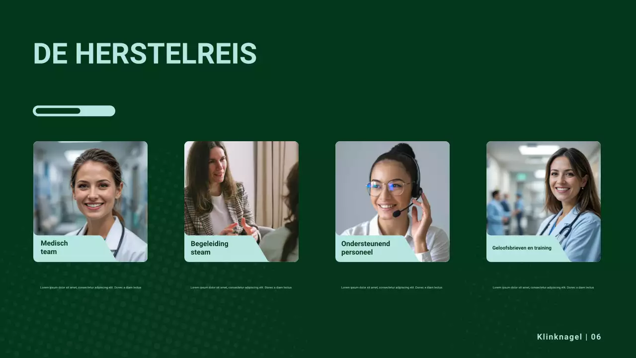 Beige moderne gezondheidszorg promotie presentatie