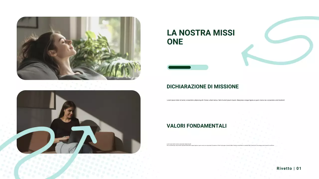 Presentazione della promozione dell'assistenza sanitaria moderna Beige