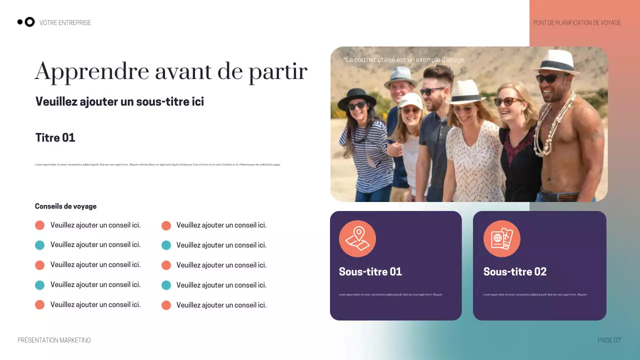 Présentation de Purple Modern Travel