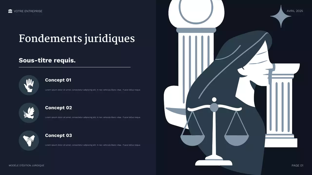 Présentation juridique professionnelle de la Marine