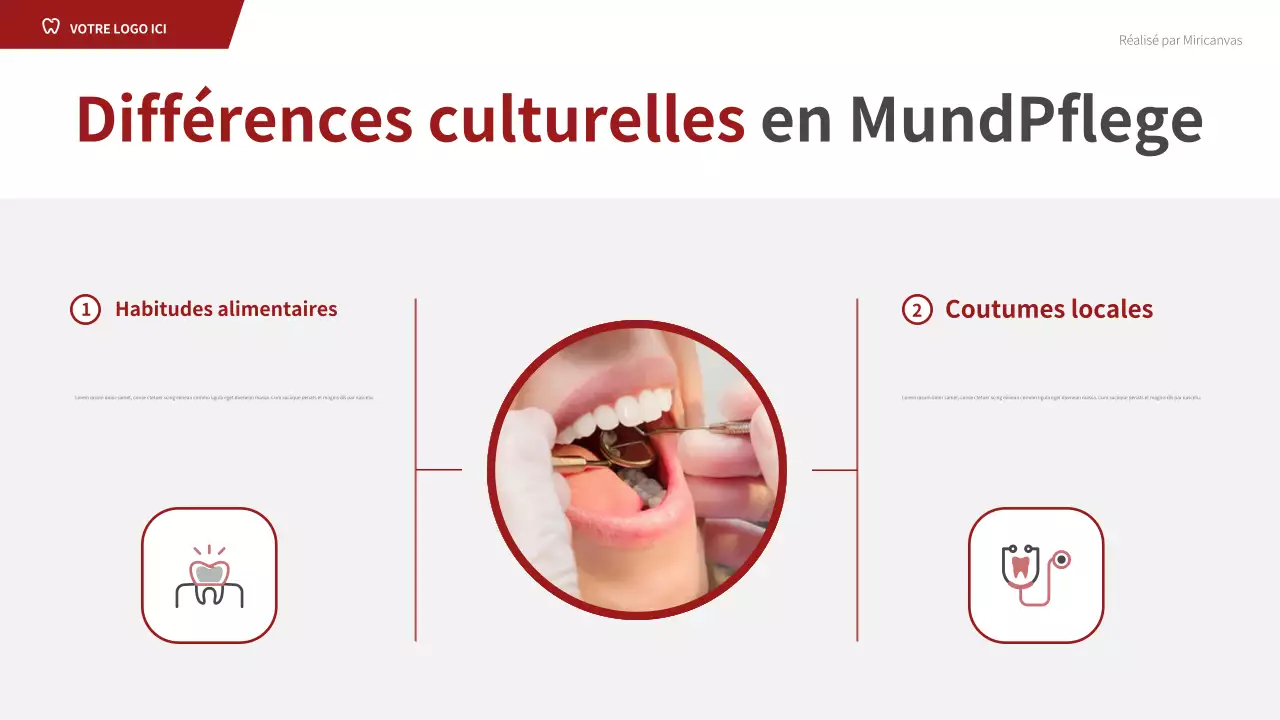 Présentation du guide dentaire professionnel rouge