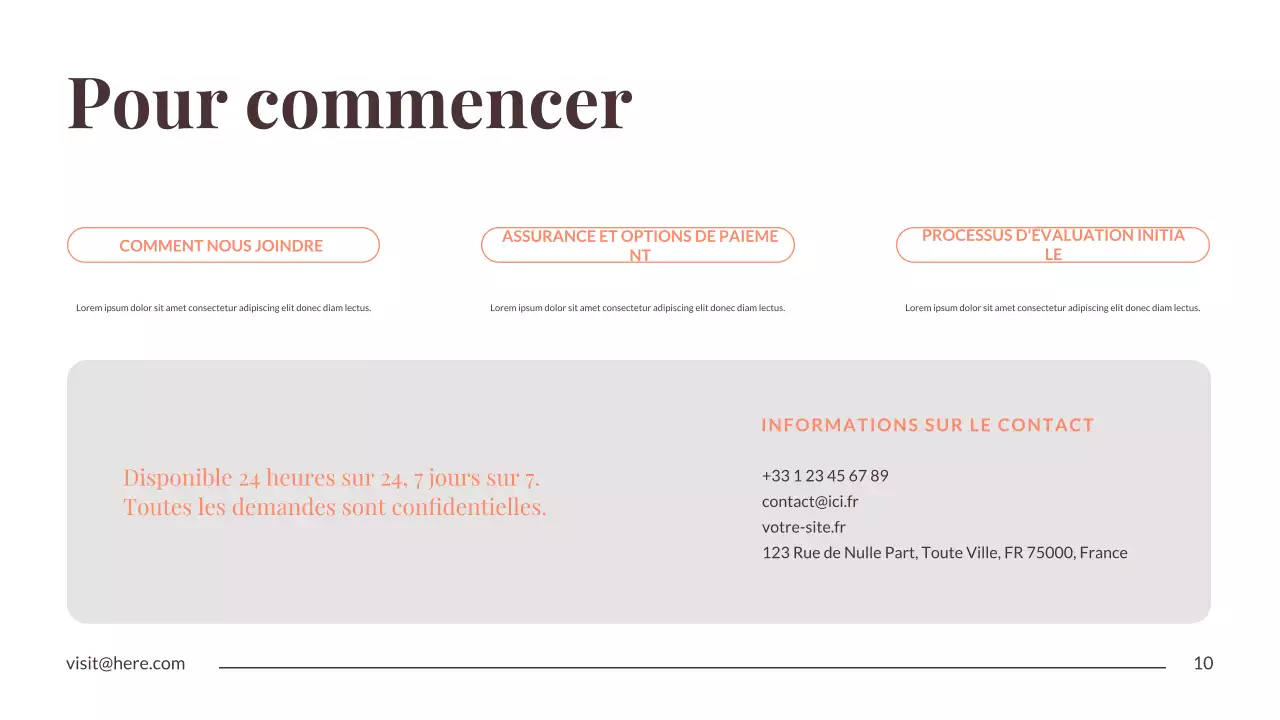 Présentation de l'annonce de la reprise minimale d'Orange