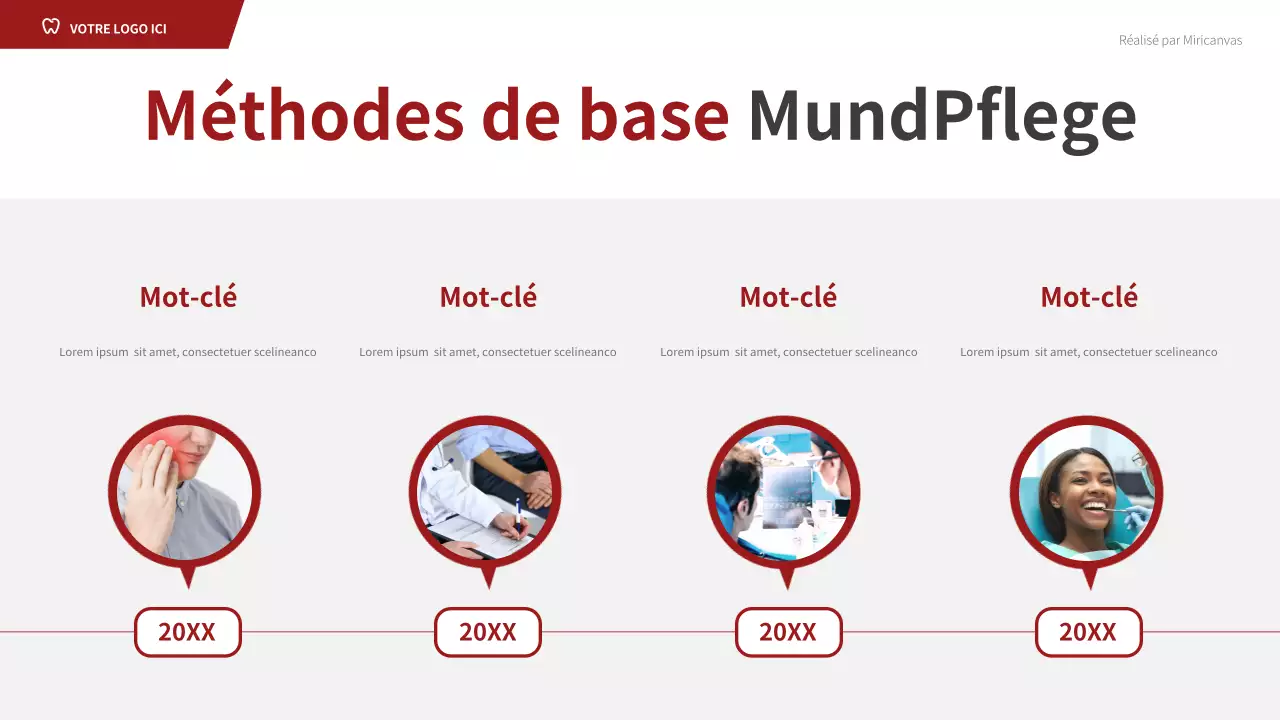 Présentation du guide dentaire professionnel rouge