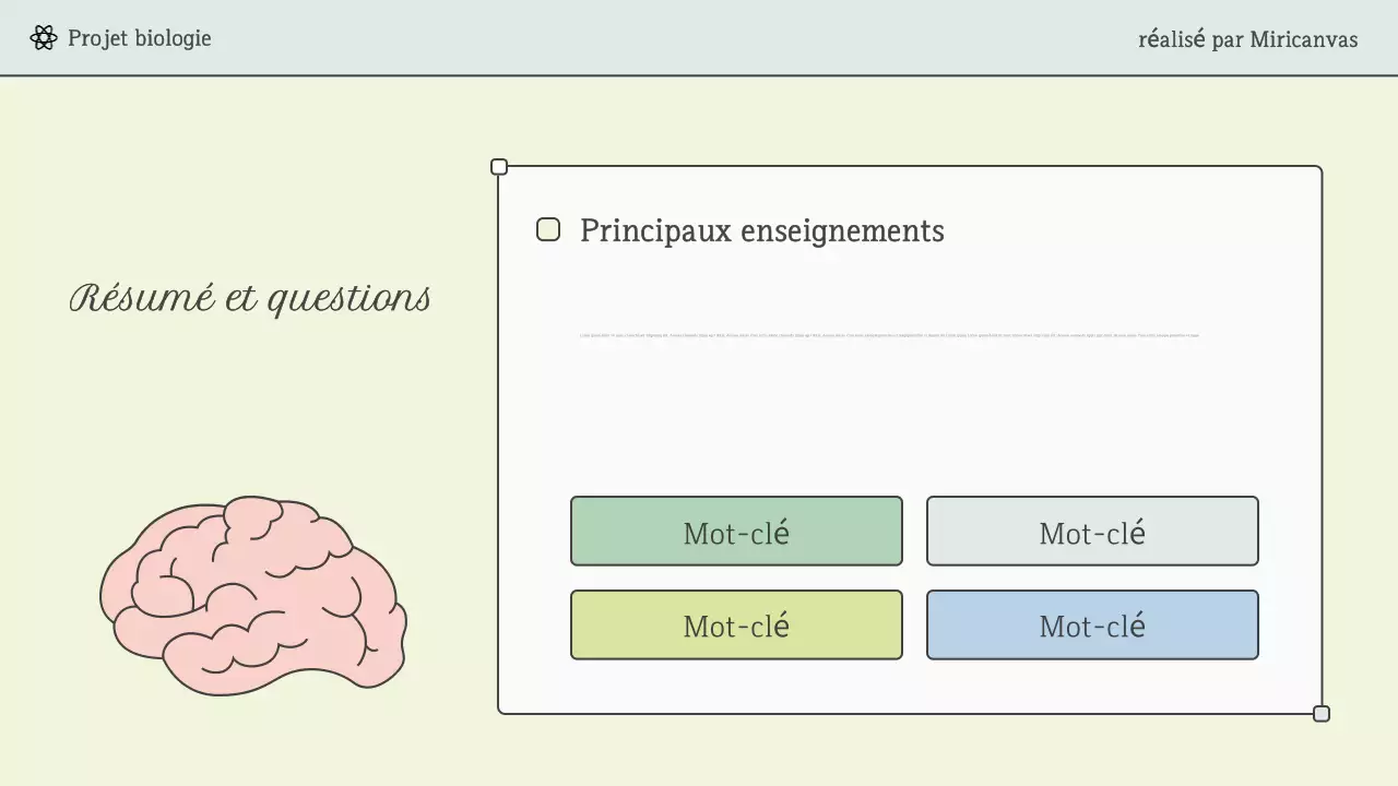 Présentation de la conférence Mint Modern Science