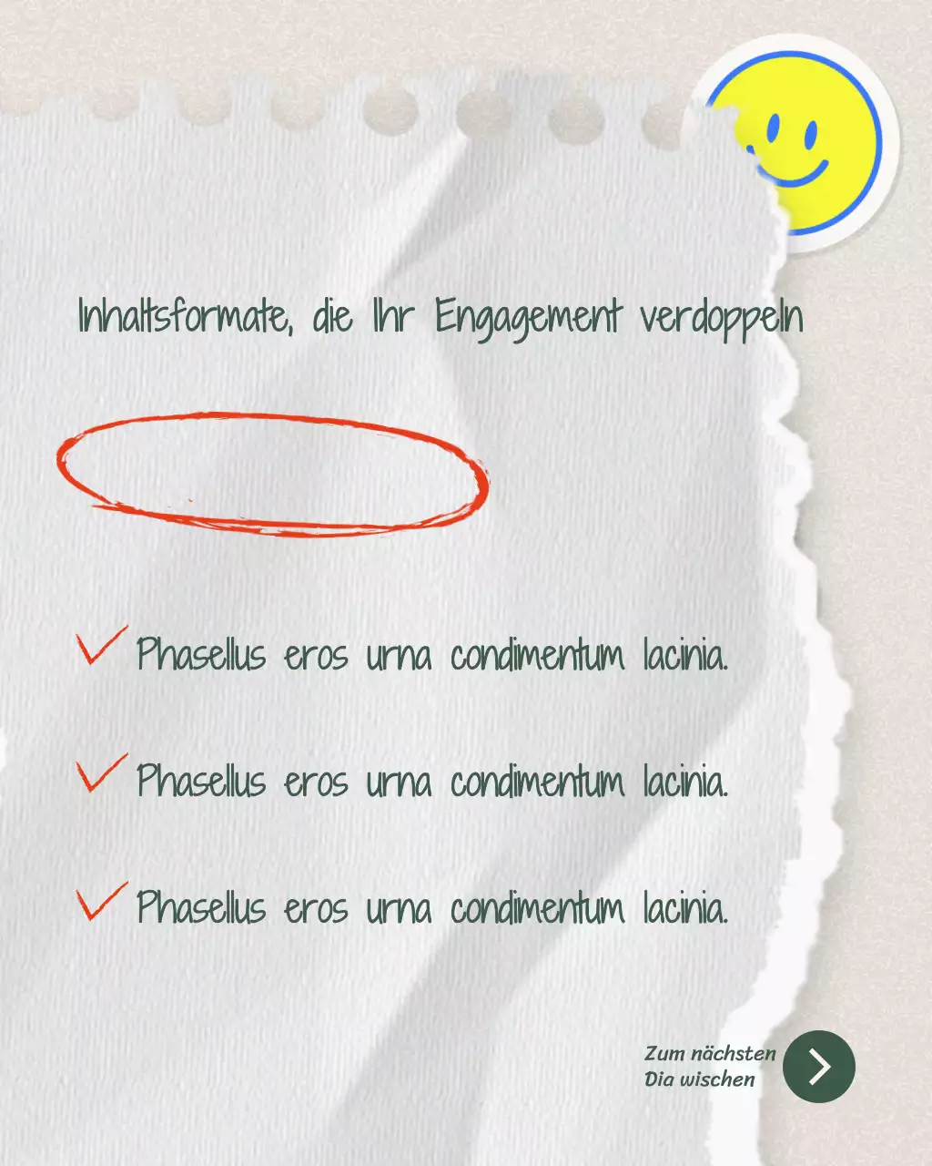 Grüner Trendy Social Media Guide