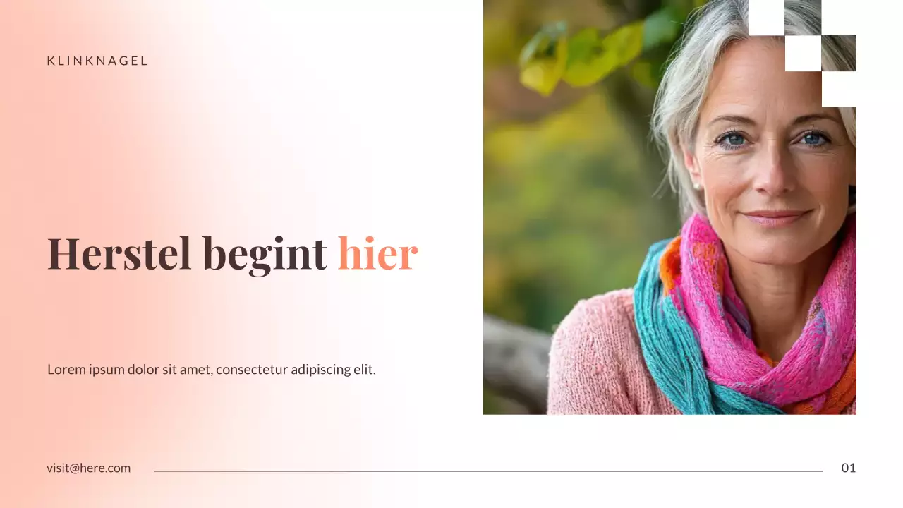 Presentatie over de aankondiging van minimaal herstel van Orange