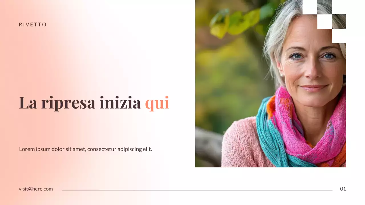 Presentazione dell'annuncio di Orange Minimal Recovery