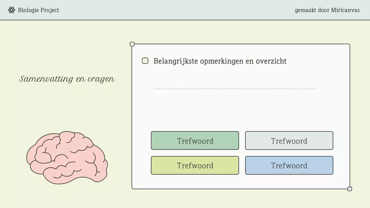 Presentatie van de Mint Modern Science-lezing