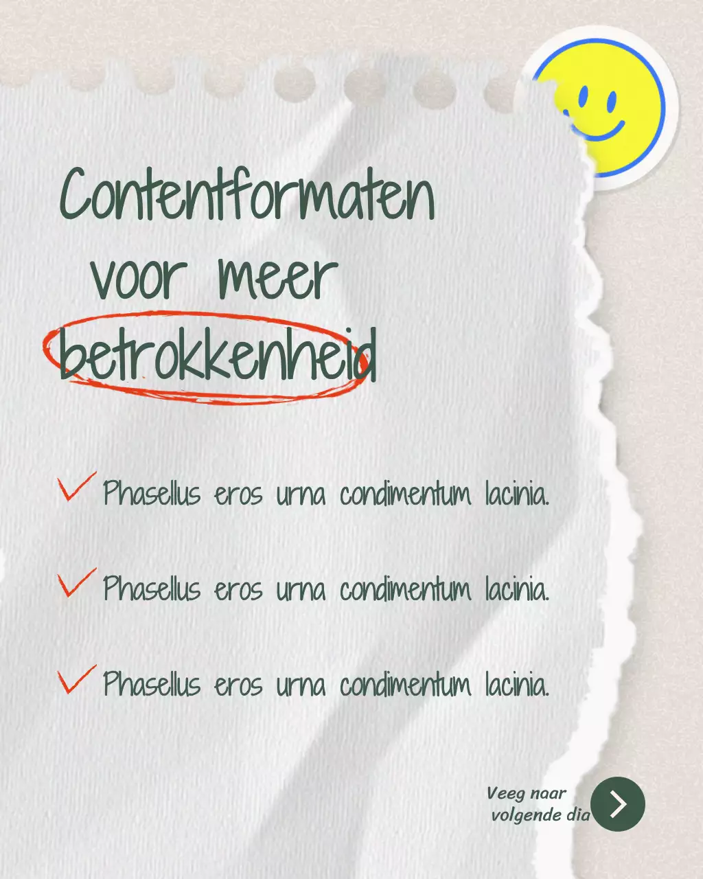 Groene Trendy Social Media Gids