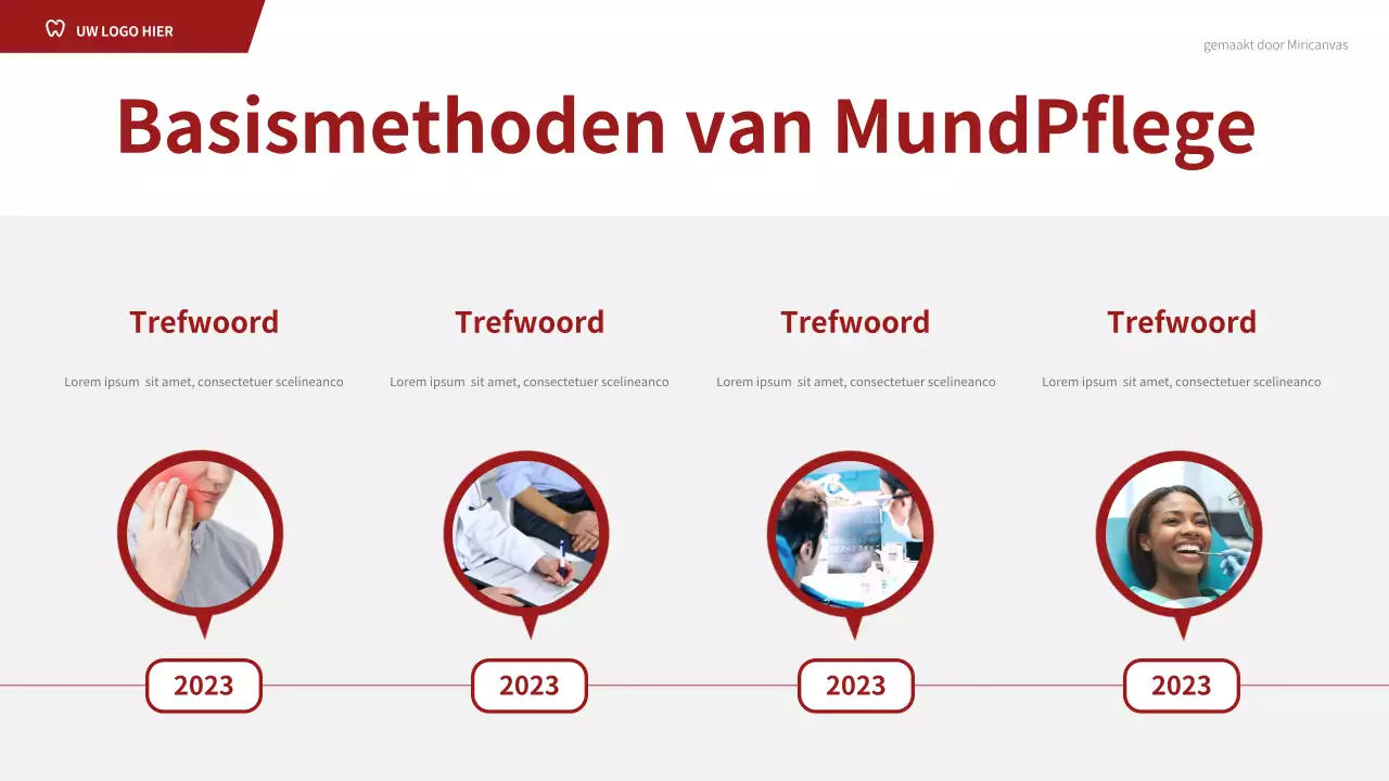 Presentatie van de Rode Professionele Tandartsgids