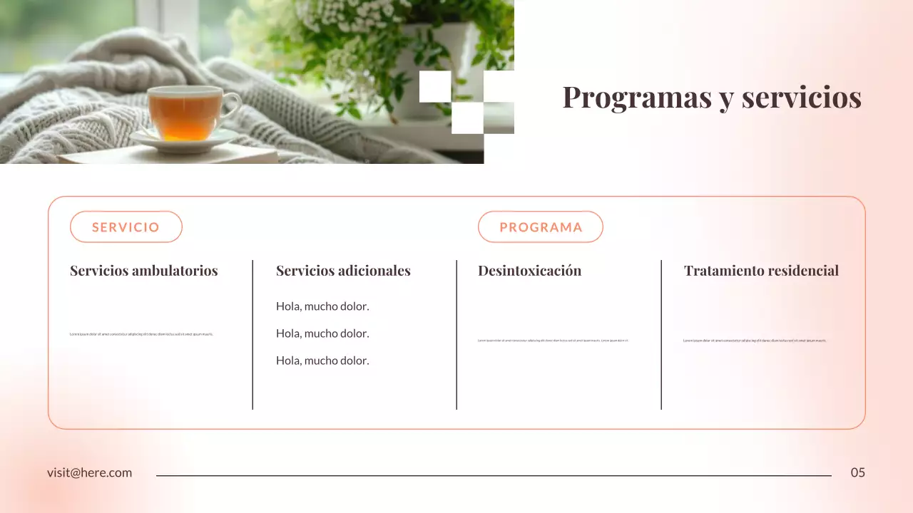 Presentación del anuncio de recuperación mínima de Orange